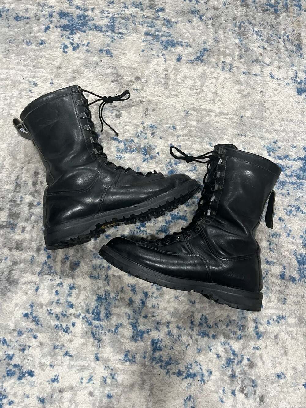 Danner Fort Lewis Boots Black Leather Military Work Boots